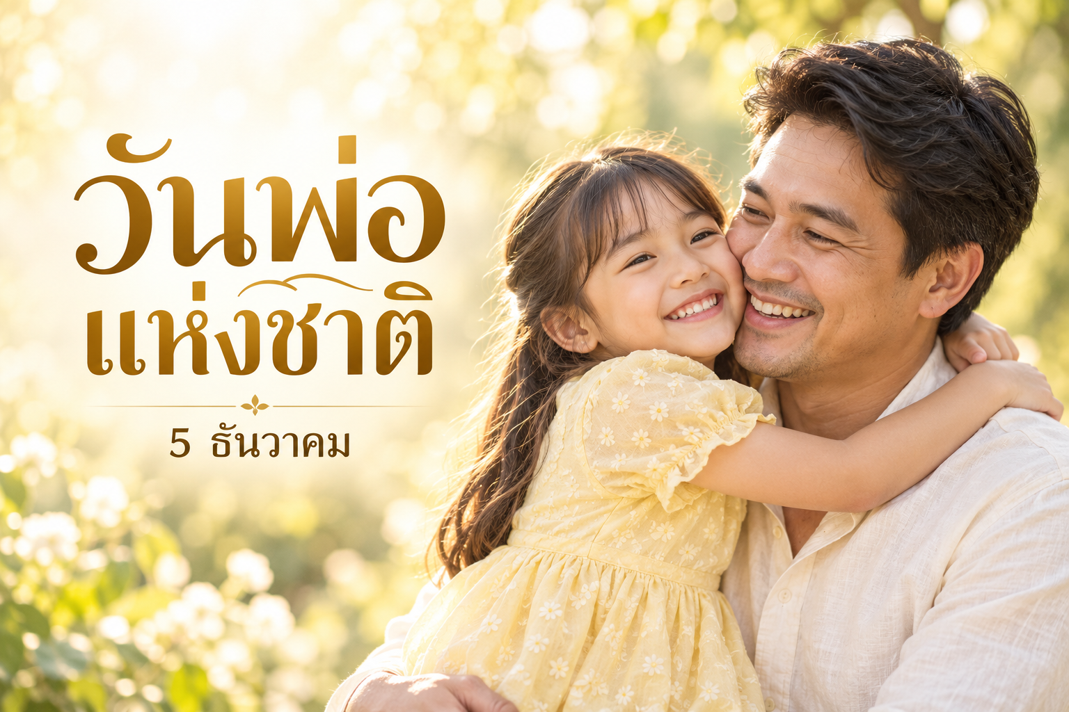 วันพ่อเเห่งชาติ